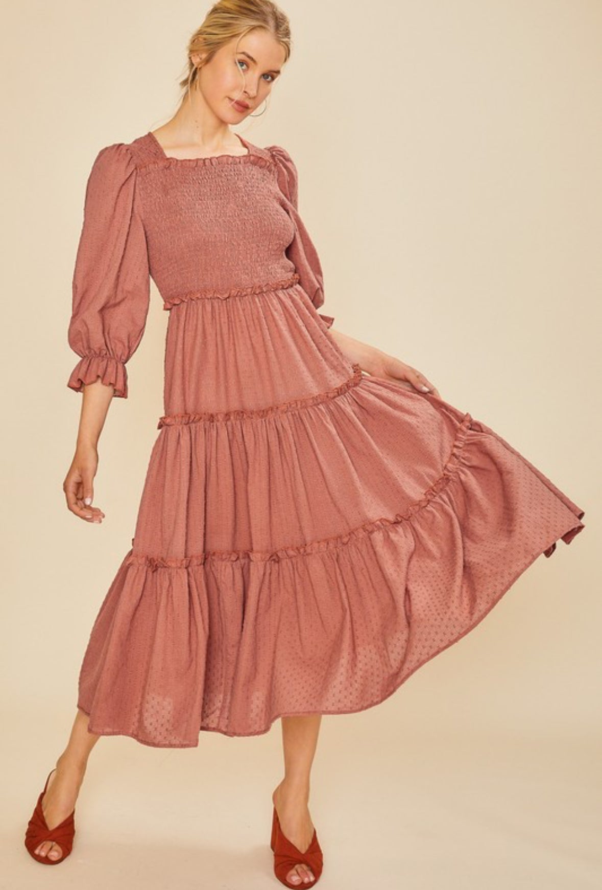 Terracotta Dress
